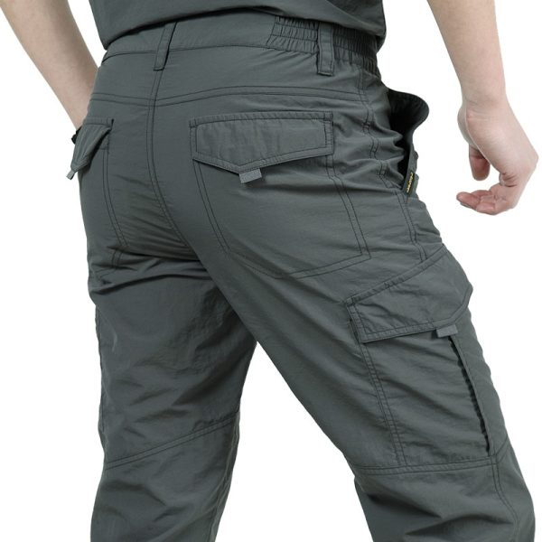 2022 Men's Lightweight Tactical Pants Breathable Outdoor Casual Army Military Long Trouser Male Waterproof Cargo Pants Winter - Image 2