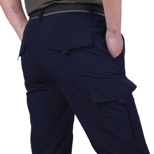 2022 Men's Lightweight Tactical Pants Breathable Outdoor Casual Army Military Long Trouser Male Waterproof Cargo Pants Winter - Image 3