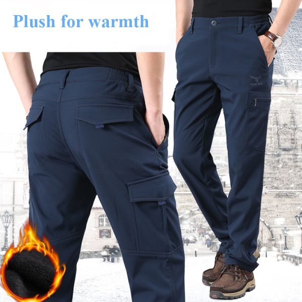 2022 Men's Lightweight Tactical Pants Breathable Outdoor Casual Army Military Long Trouser Male Waterproof Cargo Pants Winter - Image 4